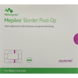 Mepilex Border Post OP 9x10cm 10 pcs
