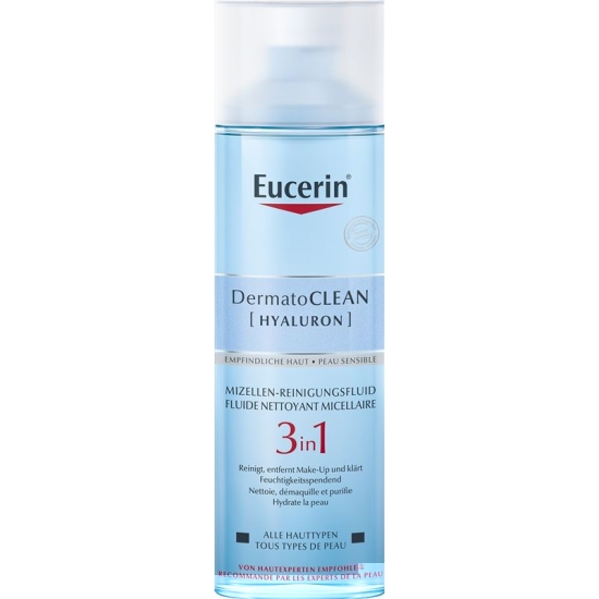 Eucerin Dermatoclean 3in1 cleaning fluid Mizellentechnologie Big Size Fl 400 ml
