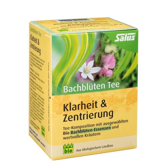 Salus Bachflowers tea clarity centring organic 15 pieces buy online