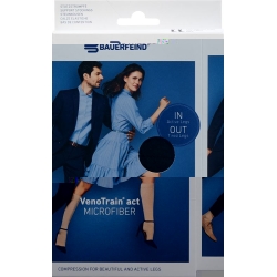 Vt Act Microfiber Ad 280 DEN Grösse 0 Schwarz 1 Paar