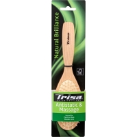 Trisa Natural Brilliance rubber brush wooden pencils