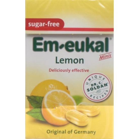Soldan Em-Eukal Minis Zitrone Zuckerf Pocket 40g buy online