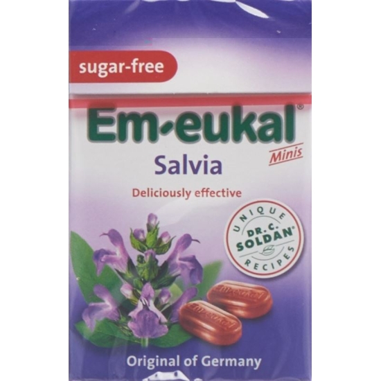 Soldan Em-Eukal Minis Salbei Zuckerf Pocket 40g buy online