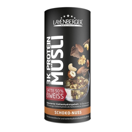 Layenberger 3k Protein-Muesli Schoko-Nuss 390g buy online