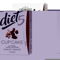 Layenberger Diet5 Cup Cake Schoko 5x 45g