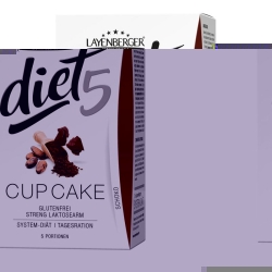 Layenberger Diet5 Cup Cake Schoko 5x 45g