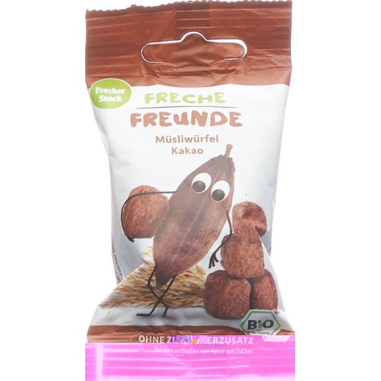 Freche Freunde Muesliwürfel Kakao 20g buy online