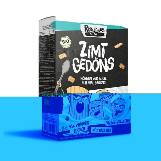 Rebelicious Cerealien Zimt Gedoens Bio 275g buy online