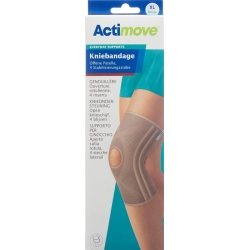 Actimove Everyday Support Knee Bandage XL Open Patella, Stabilising Bars