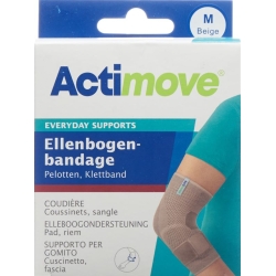 Actimove Everyday Support Elbow Bandage M Pads, Velcro Tape