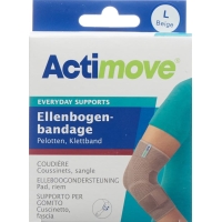 Actimove Everyday Support Elbow Bandage L Pads, Velcro Tape