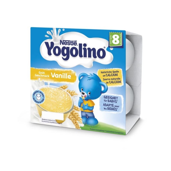 Nestle Yogolino Geschm Vanille 8m (neu) 4x 100g buy online