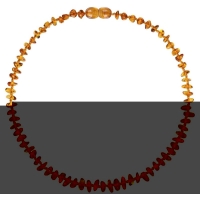 Amberos natural amber necklace Baby Nuggets Honey