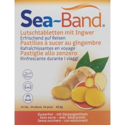 Sea-band Ginger lozenges 24 pieces