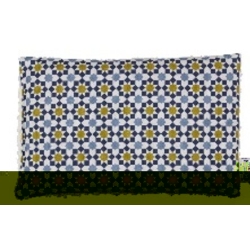 Sky green men's cushion 30x22cm Valencia
