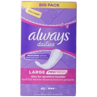 Always panty liner Profresh Large 40 pieces