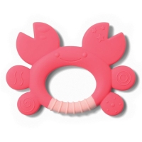 Babyono Crab Don Silicone Teether