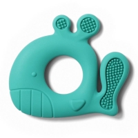 Babyono Whale Pablo Blue Silicone Teether