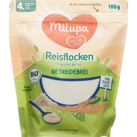 Milupa Organic Rice Flakes from the 4th month 180g