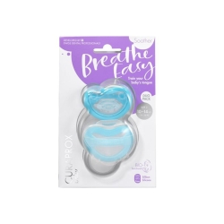 Curaprox Baby pacifier size 2 Blue Double New 2 pieces