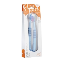Curaprox Baby Zahnbürste Blau Doppel Neu 2 Stück