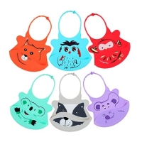 Babyono Silikon-Lätzchen Soft Reg Vers 6m+ O Bpa