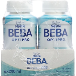 Beba Optipro Pre Ab Geburt Trinkf (n) 6x 200ml