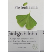 Phytopharma Ginkgo Biloba 60 capsules