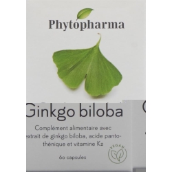Phytopharma Ginkgo Biloba 60 capsules