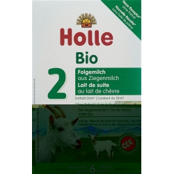 Holle organic follow-on milk 2 made from goat's milk 400 g