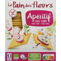 Blumenbrot Apero Kokos Curry Gf 150g