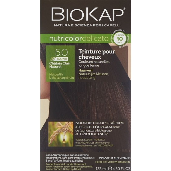Biokap Nutricolor Delicato Rapid Nat Kast 135ml buy online