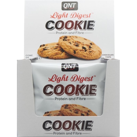 Qnt Light Digest Cookie Disp Chocolate 12x 60g buy online