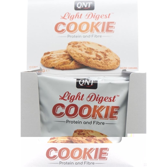 Qnt Light Digest Cookie Disp Salted Caramel 12x 60g buy online