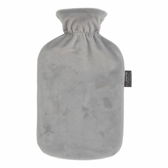 Fashy Wärmflasche 2L Flauschbezug Grau buy online