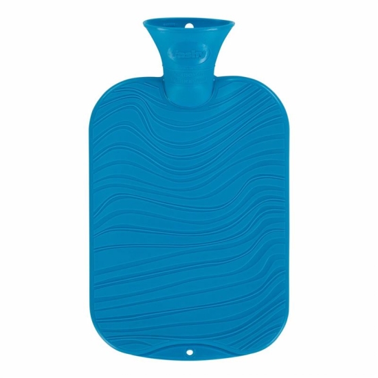 Fashy Wärmflasche 2L Doppellamelle Blau buy online