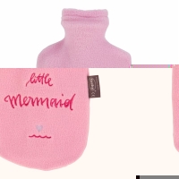Fashy Kinderwaermflasche 0.8L Flauschbezug Rosa