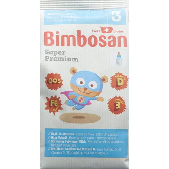 Bimbosan Super Premium 3 Baby Milk Refill 400g buy online