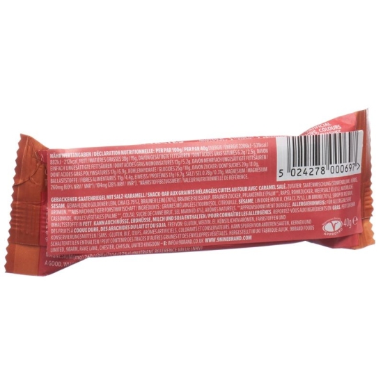 Nine Riegel Salted Caramel 20x 40g buy online