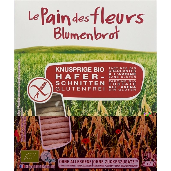 Blumenbrot Knusprige Schnitten Hafer 150g buy online