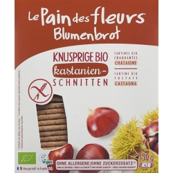 Blumenbrot Knusprige Schnitten Kastanien 150g