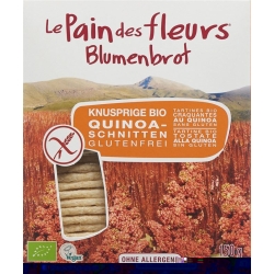 Flowers bread slices Crispy Quinoa 150 g