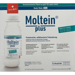 Moltein Plus Ready2shake Geschmacksneutr 6 Flasche 38g