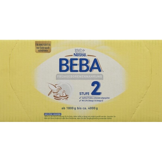 Beba Fruehgeborenennahr Stufe 2 Trinkfer 32x 90 M buy online
