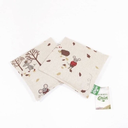 Himmelgrün Kinder Rapskissen 30x20cm Maeuse