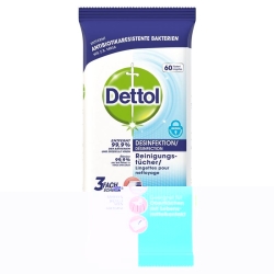 Dettol Desinfektions Reinigungtücher 60 Stück