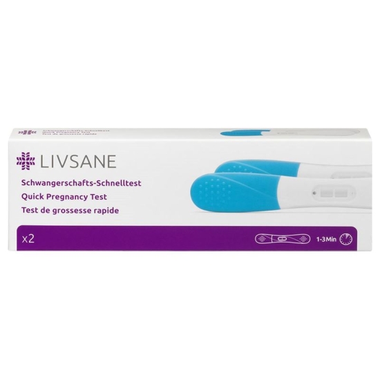 Livsane Schwangerschaftstest Schnelle Ergeb 2 Stück buy online