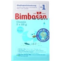 Bimbosan Classic 1 Infant Milk Travel Portion 5x 25