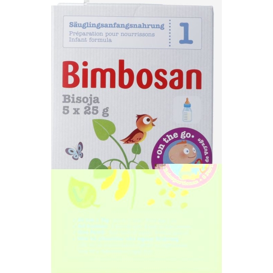 Bimbosan Bisoja Säuglingsnahr Reiseport 5x 25g buy online