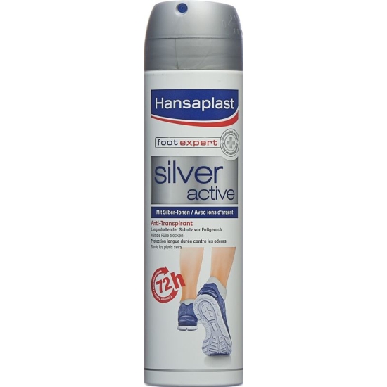 Hansaplast Foot Spray Silver Active 150 ml